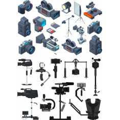 Camera Clipart Collection
