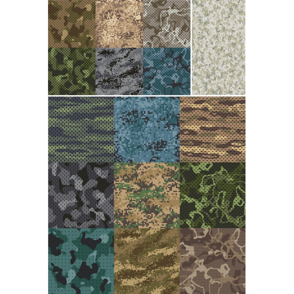 Camouflage Vettoriale Clipart Bundle - Modelli Unici per Ogni progetto Camouflage Vettoriale Clipart Bundle - Modelli Unici per Ogni progetto