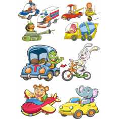 Animal Vehicles Bundle