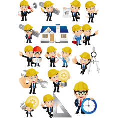 Travailleur De La Construction Bundle