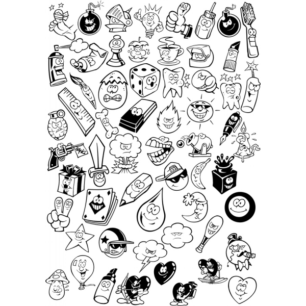 Zberateľskú Kreslené Obrázky Clipart Zväzok - Zábava A Všestranný Vektorové Ilustrácie Zberateľskú Kreslené Obrázky Clipart Zväzok - Zábava A Všestranný Vektorové Ilustrácie