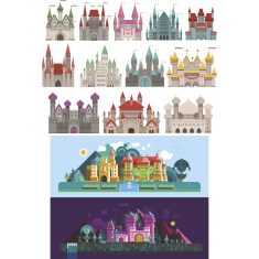 Castle Clipart ກໍາ