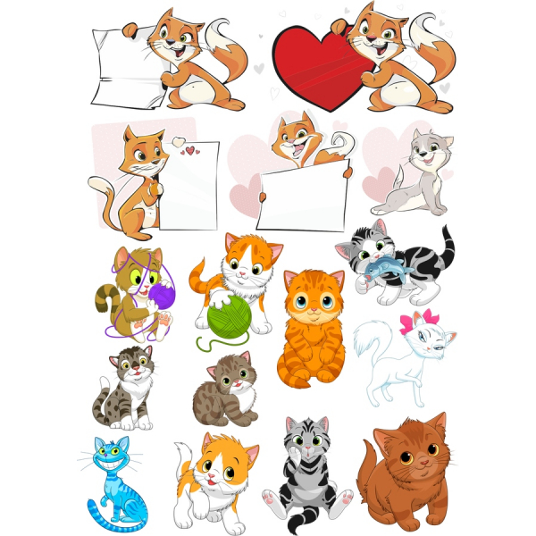 Cat Clipart ເກັບ-ຮັ Vector ຍິFelines Cat Clipart ເກັບ-ຮັ Vector ຍິFelines