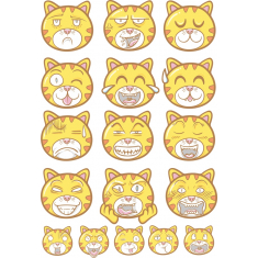 Carino Gatto Emozione Pack