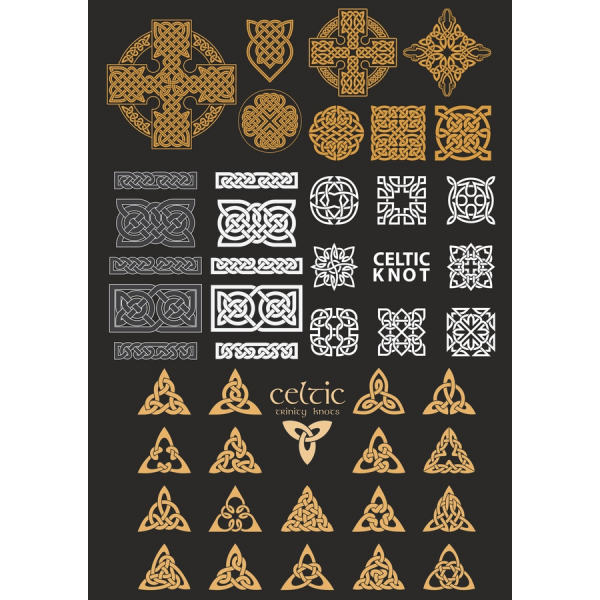Celtic Trinità Nodi Vettoriale Bundle