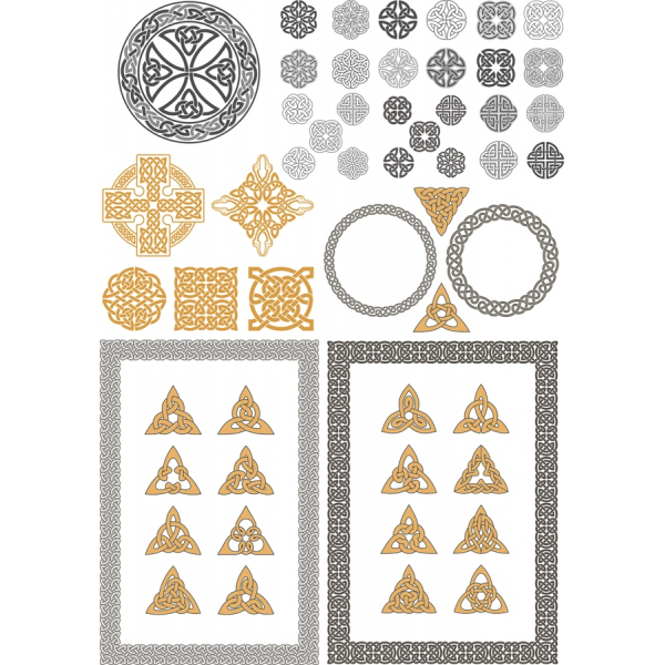 Celtic Vector Clipart Bundle - Intricate Designs for All Your Creative Needs Celtic Vector Clipart Bundle - Intricate Designs for All Your Creative Needs