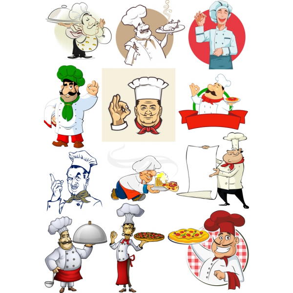 Kok Karakter Vektor Illustration Bundt Kok Karakter Vektor Illustration Bundt