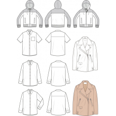 Versatile แฟชั่นสวมเสื้อกันหนาวได้