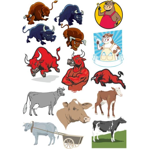 La Fattoria Degli Animali Di Vector Clipart Bundle La Fattoria Degli Animali Di Vector Clipart Bundle