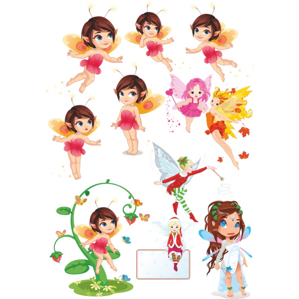 Fairy Magic-Clipart-Bundle - Zauberhafte Vektor-Illustrationen Fairy Magic-Clipart-Bundle - Zauberhafte Vektor-Illustrationen