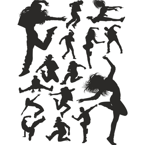 เต้นของเว็กเตอ Clipart ตั้งค่า เต้นของเว็กเตอ Clipart ตั้งค่า