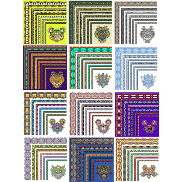 Dekorative Clipart-Vektor-Bundle - SVG & PNG-Sammlung Dekorative Clipart-Vektor-Bundle - SVG & PNG-Sammlung