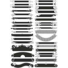 Elegantní Banner a Nastavit Hranice