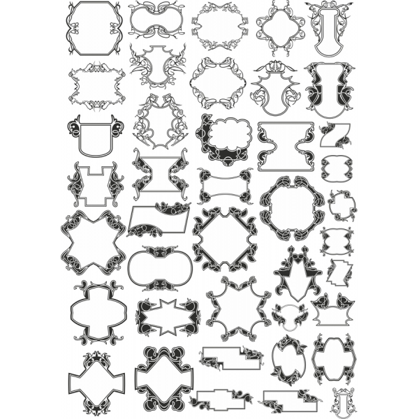 Ornate เว็กเตอเฟรม&ตกแต่งมันไว้เฉยๆซะอี Cliparts สวมเสื้อกันหนาวได้ Ornate เว็กเตอเฟรม&ตกแต่งมันไว้เฉยๆซะอี Cliparts สวมเสื้อกันหนาวได้