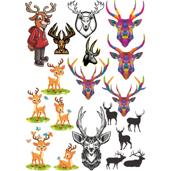 Dynamique Cerf Images Vectorielles pour les Dessins et modèles Créatifs Dynamique Cerf Images Vectorielles pour les Dessins et modèles Créatifs