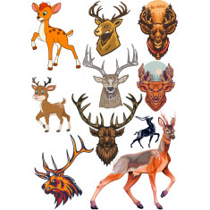 Majestic Deer & Stag Bundle