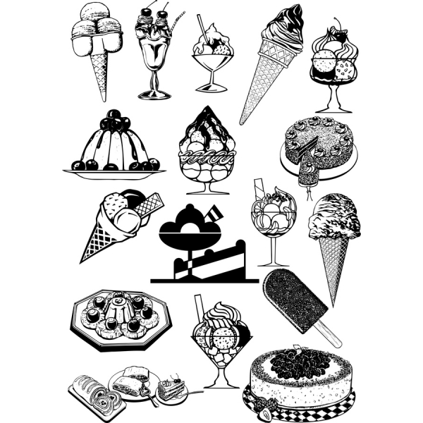 Ice Cream and Dessert Vector Clipart Set | Delicious Designs for Your Projects Ice Cream and Dessert Vector Clipart Set | Delicious Designs for Your Projects