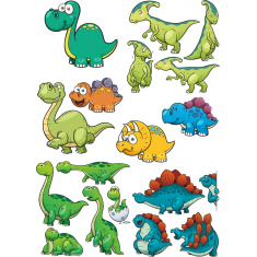Vibrant ไดโนเสาร์เต่าล้านปี Clipart งคลังสื่อ-สวมเสื้อกันหนาวได้
