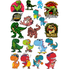 Dinosaur Clipart Set