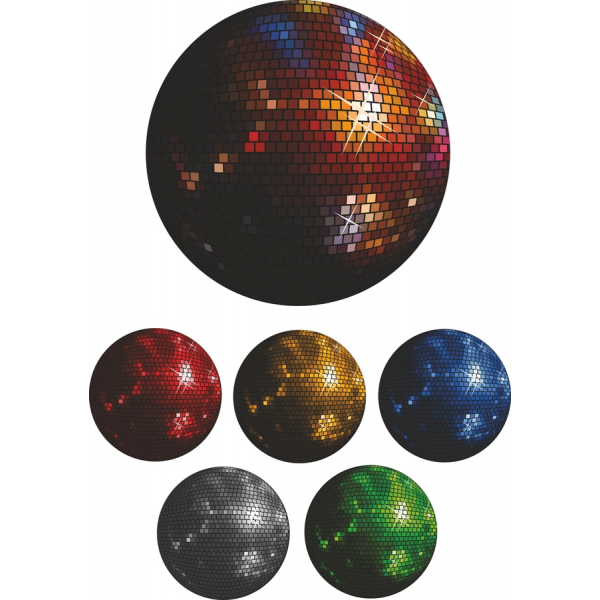 Μπάλα Disco Διάνυσμα Clipart Σύνολο Μπάλα Disco Διάνυσμα Clipart Σύνολο