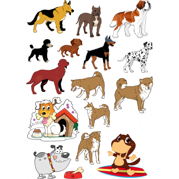 Dog Lovers Vector Clipart Collection Dog Lovers Vector Clipart Collection