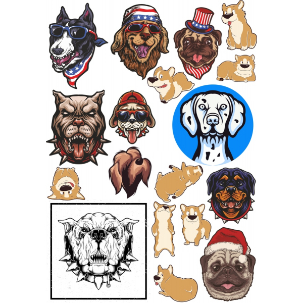 Gli Amanti Dei Cani' Clipart Bundle - Giocoso E Vettoriali Illustrazioni Gli Amanti Dei Cani' Clipart Bundle - Giocoso E Vettoriali Illustrazioni