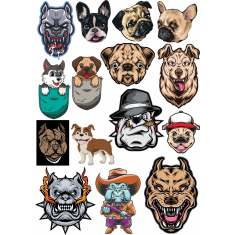 Bundel Bertema Anjing: Koleksi Clipart