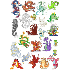 Dragon Bundle: Whimsical