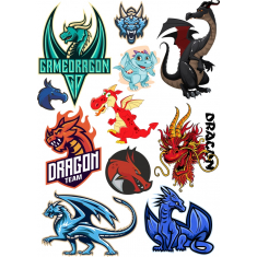 Dragon Clipart Collection