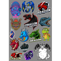 Dragon Set Set - Fantaziya Dəsti