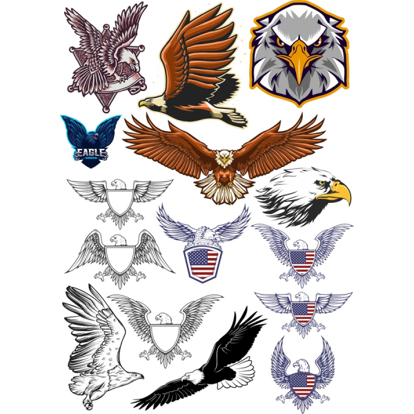 Adler-Vektor-Sammlung - Majestic SVG-und PNG-Designs Adler-Vektor-Sammlung - Majestic SVG-und PNG-Designs