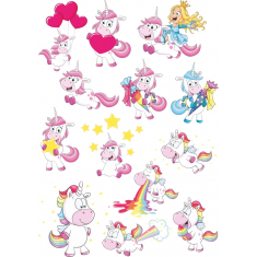 Einhorn-Clipart-Bundle - Whimsical s