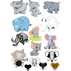 Elephant Bundle - Whimsical
