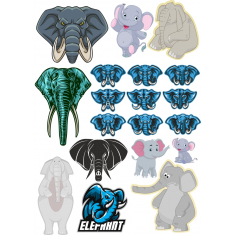Elevant Pilte Bundle - Unikaalne s