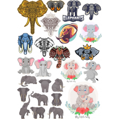 Elephant Bundle - 20 Einzigartige