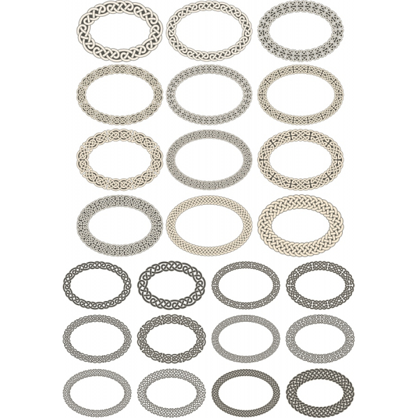 Noeud celtique Vecteur Clipart Set - Dessins Complexes pour Tous les Projets Noeud celtique Vecteur Clipart Set - Dessins Complexes pour Tous les Projets