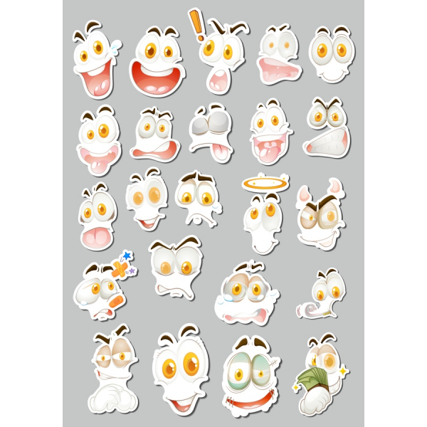 เว็กเตอการ์ตูนปักไอคอนสื่ออารมณ์-สนุกแสดงออ Clipart ตั้งค่า เว็กเตอการ์ตูนปักไอคอนสื่ออารมณ์-สนุกแสดงออ Clipart ตั้งค่า