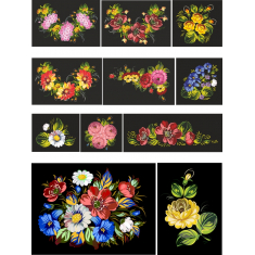 Blommig Bunt