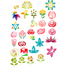 Blommig Bundle - 30 Unika Blommor