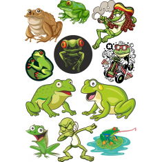 Frog বান্ডিল - 10 কৌতুকপূর্ণ s