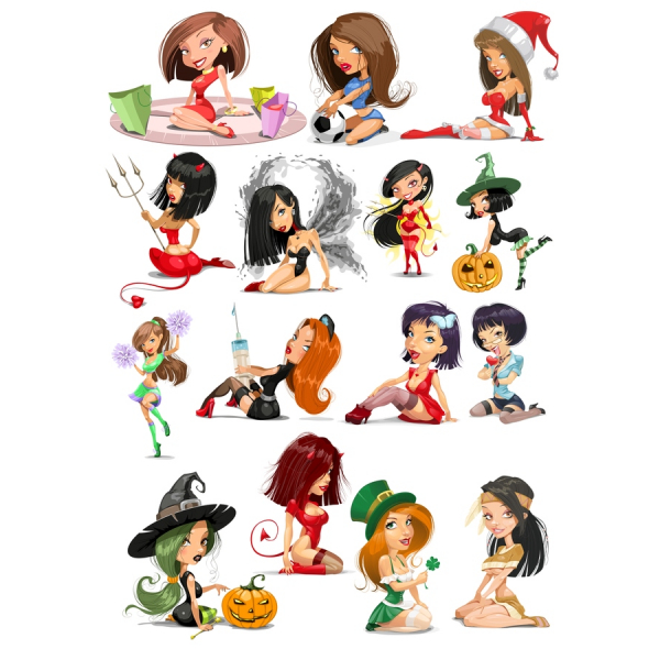 Koleksi Vektor Main-main - Clipart Meriah Diatur dalam SVG dan PNG Koleksi Vektor Main-main - Clipart Meriah Diatur dalam SVG dan PNG