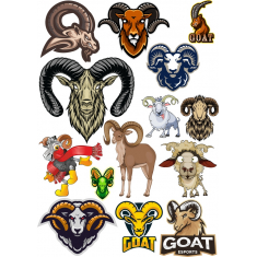 Goat & Ram Set