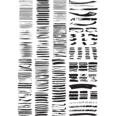 Brush Strokes Set