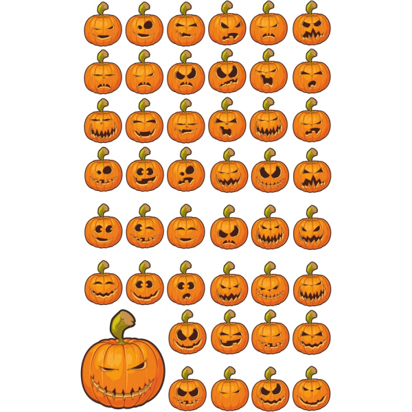 Abóbora Clipart Bundle - 45 Exclusivo Ilustrações Vetoriais
