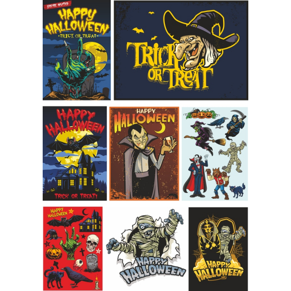 Halloween Clipart Bundle - Illustrations Vectorielles pour les Fantasmagorique de la Créativité Halloween Clipart Bundle - Illustrations Vectorielles pour les Fantasmagorique de la Créativité