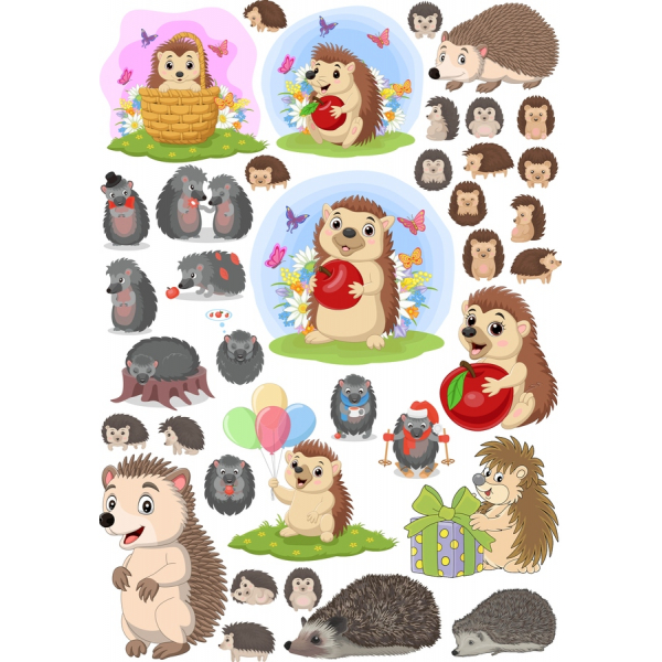 Riccio Clipart Vector Set - Adorabile Riccio Illustrazioni per Progetti Creativi Riccio Clipart Vector Set - Adorabile Riccio Illustrazioni per Progetti Creativi