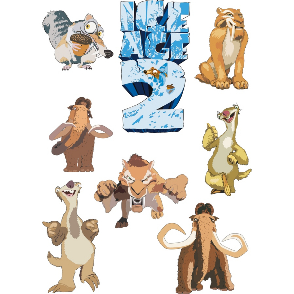 Ice Age 2 Vektor Klipart Bundle - Okouzlující Charakter Ilustrace Ice Age 2 Vektor Klipart Bundle - Okouzlující Charakter Ilustrace
