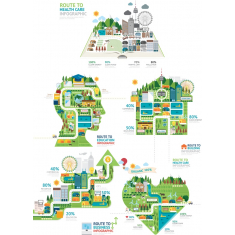 Cesta ke Zdravotní Péči Infographic Bundle - Soubory