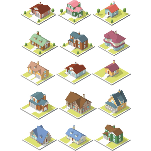 Bundel Ilustrasi Rumah Vektor - 16 Desain SVG & PNG Unik Bundel Ilustrasi Rumah Vektor - 16 Desain SVG & PNG Unik