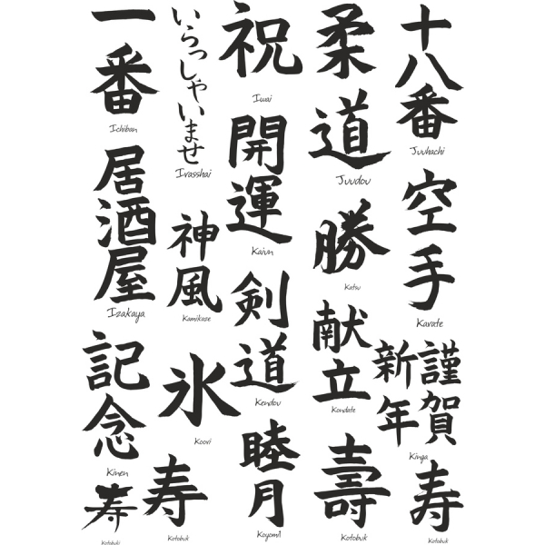 La Caligrafía Japonesa Ilustraciones De Vectores Conjunto De Auténticas Kanji De Imágenes Prediseñadas La Caligrafía Japonesa Ilustraciones De Vectores Conjunto De Auténticas Kanji De Imágenes Prediseñadas